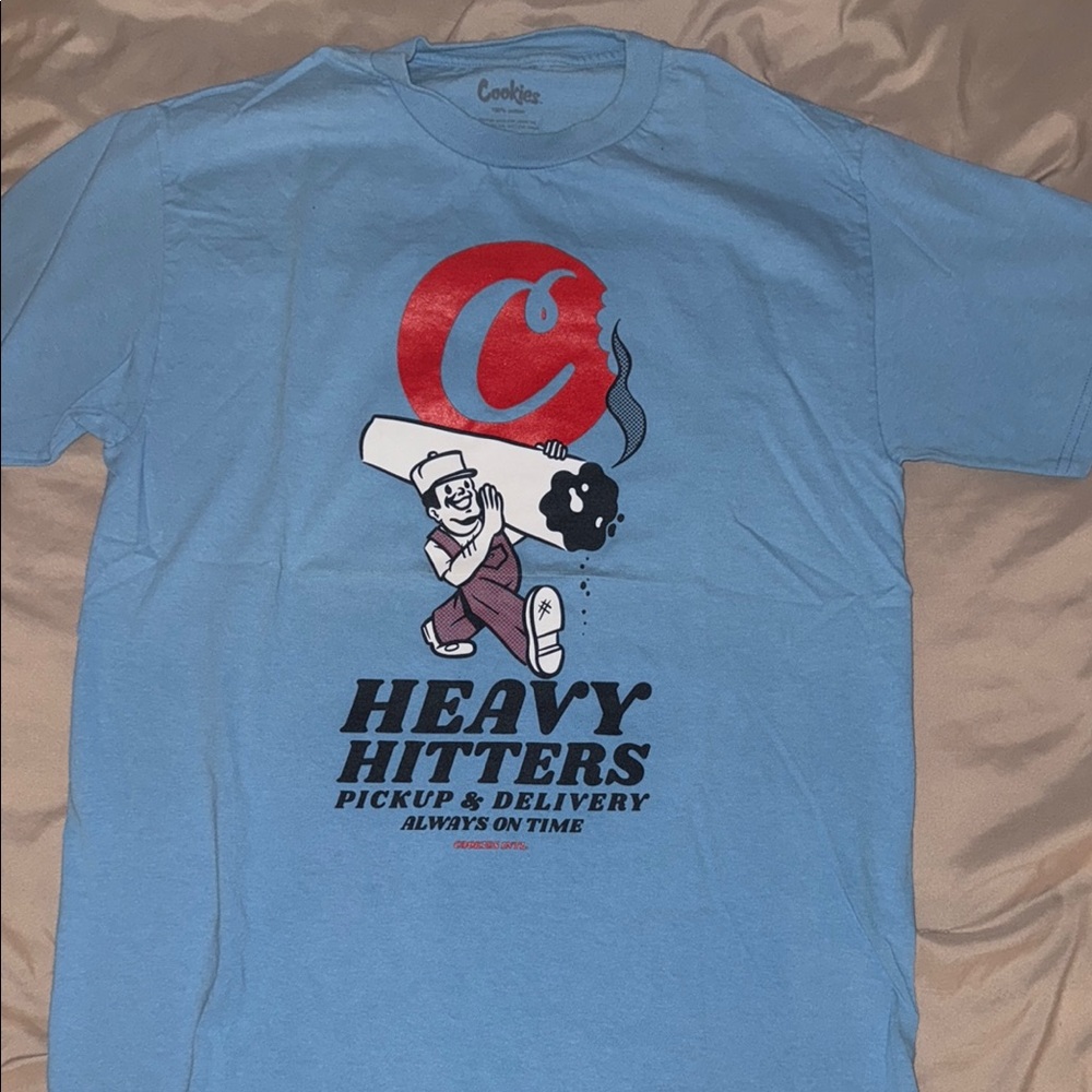 Men's Blue Graphic T-Shirt